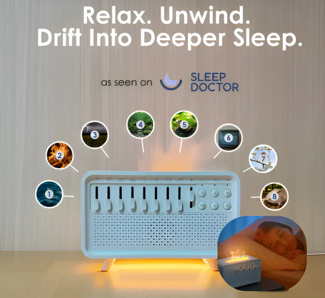 Zenvia™ Ultrasonic Flame Humidifier – Relax. Breathe. Sleep Better.