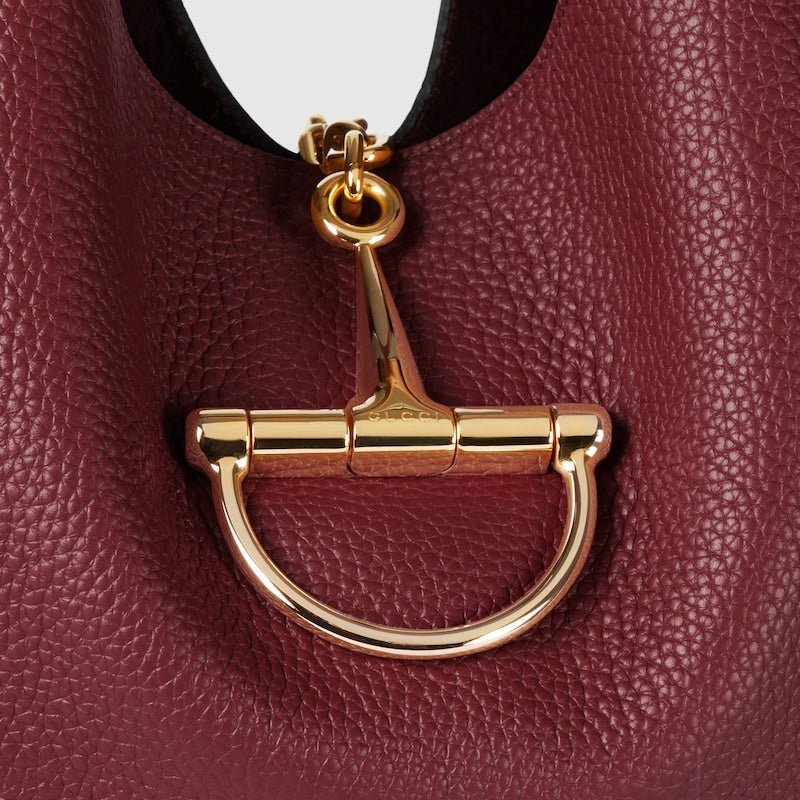 Softbit Maxi Shoulder Bag – Rosso Ancora Red Grainy Leather - Image 4