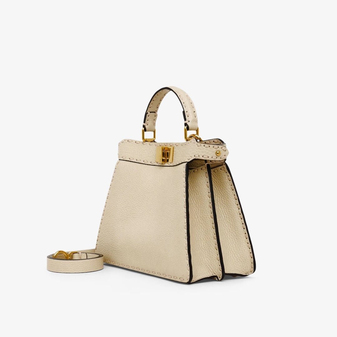 Peekaboo ISeeU Small in Cuoio Romano Beige - Image 4