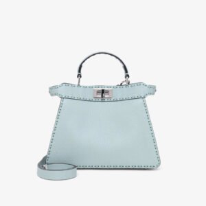 Peekaboo ISeeU Small in Cuoio Romano Light Blue