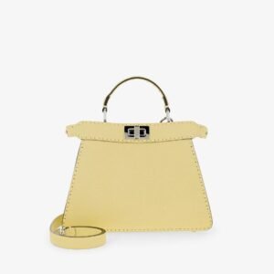 Peekaboo ISeeU Small in Cuoio Romano Yellow
