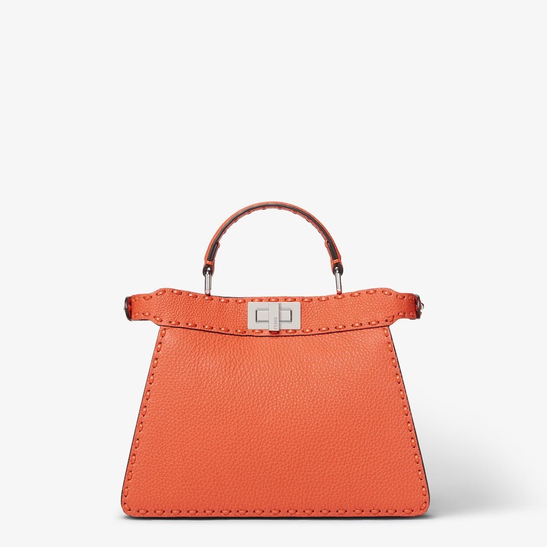 Peekaboo ISeeU Small in Cuoio Romano Orange - Image 7