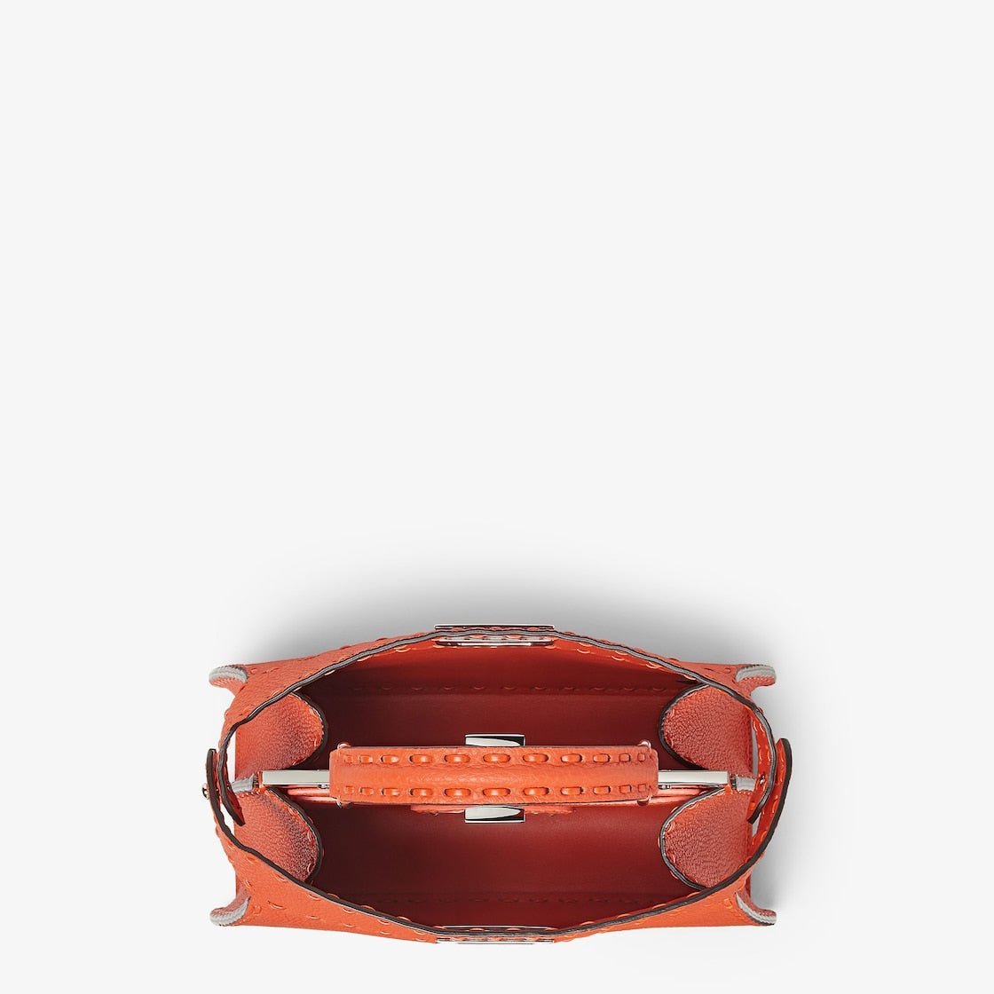 Peekaboo ISeeU Small in Cuoio Romano Orange - Image 4