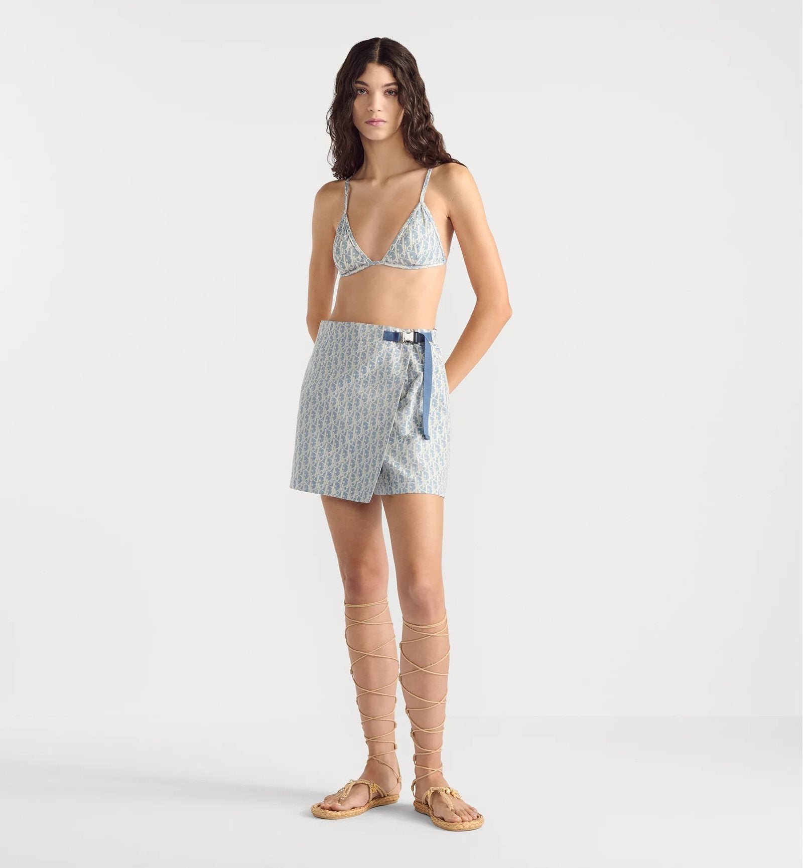 Oblique Triangle Bikini Top - Image 4