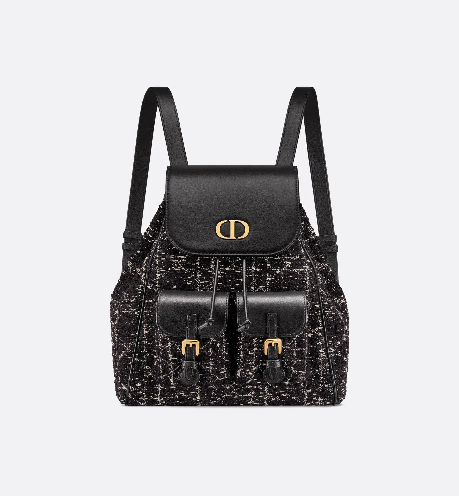 Tweed Cannage Medium Backpack