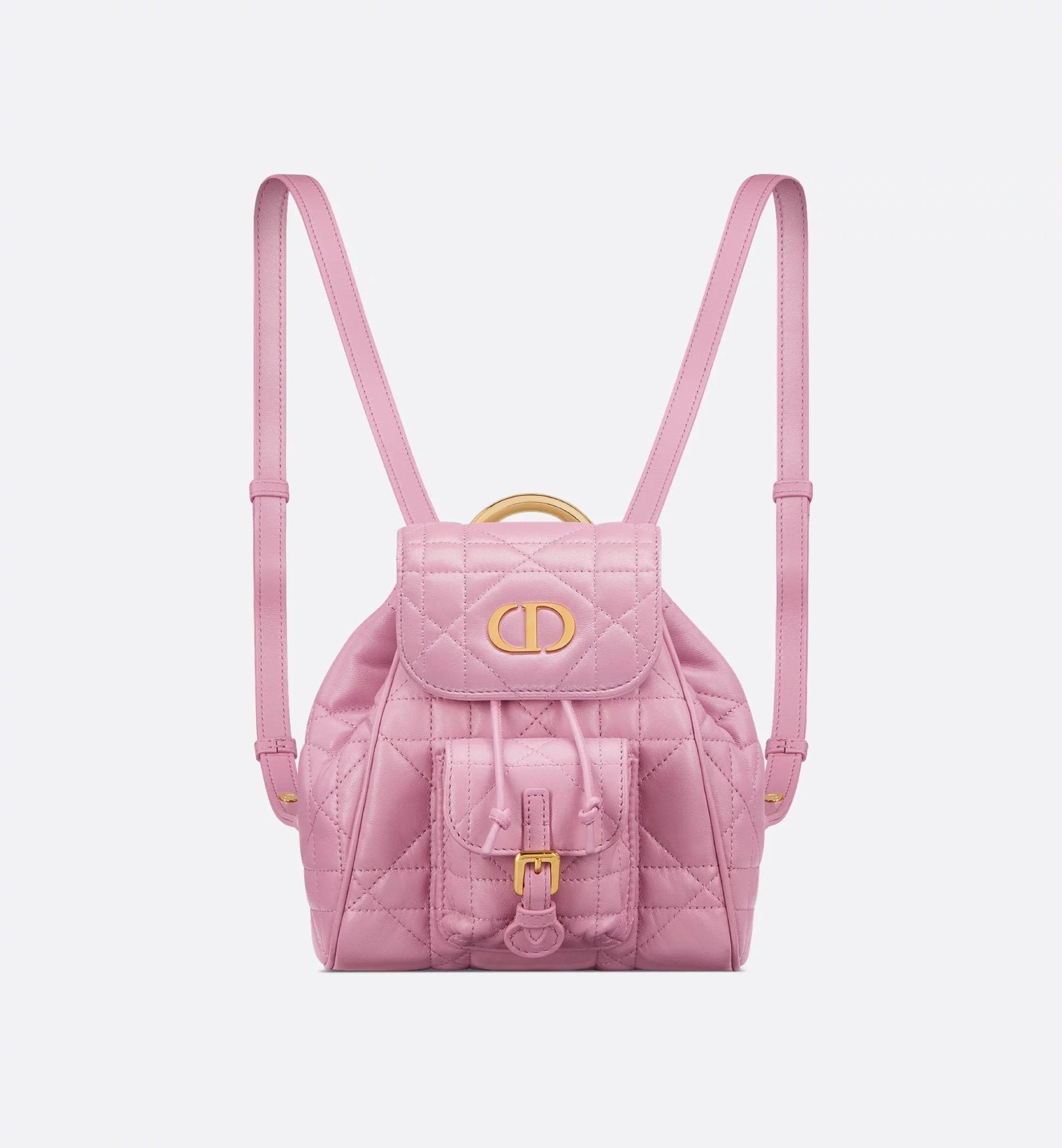 Macrocannage Lambskin Mini Backpack Hydrangea Pink