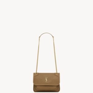 Niki Medium Bag in Grained Lambskin - Cork