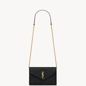 Cassandre Envelope Chain Wallet in Lambskin