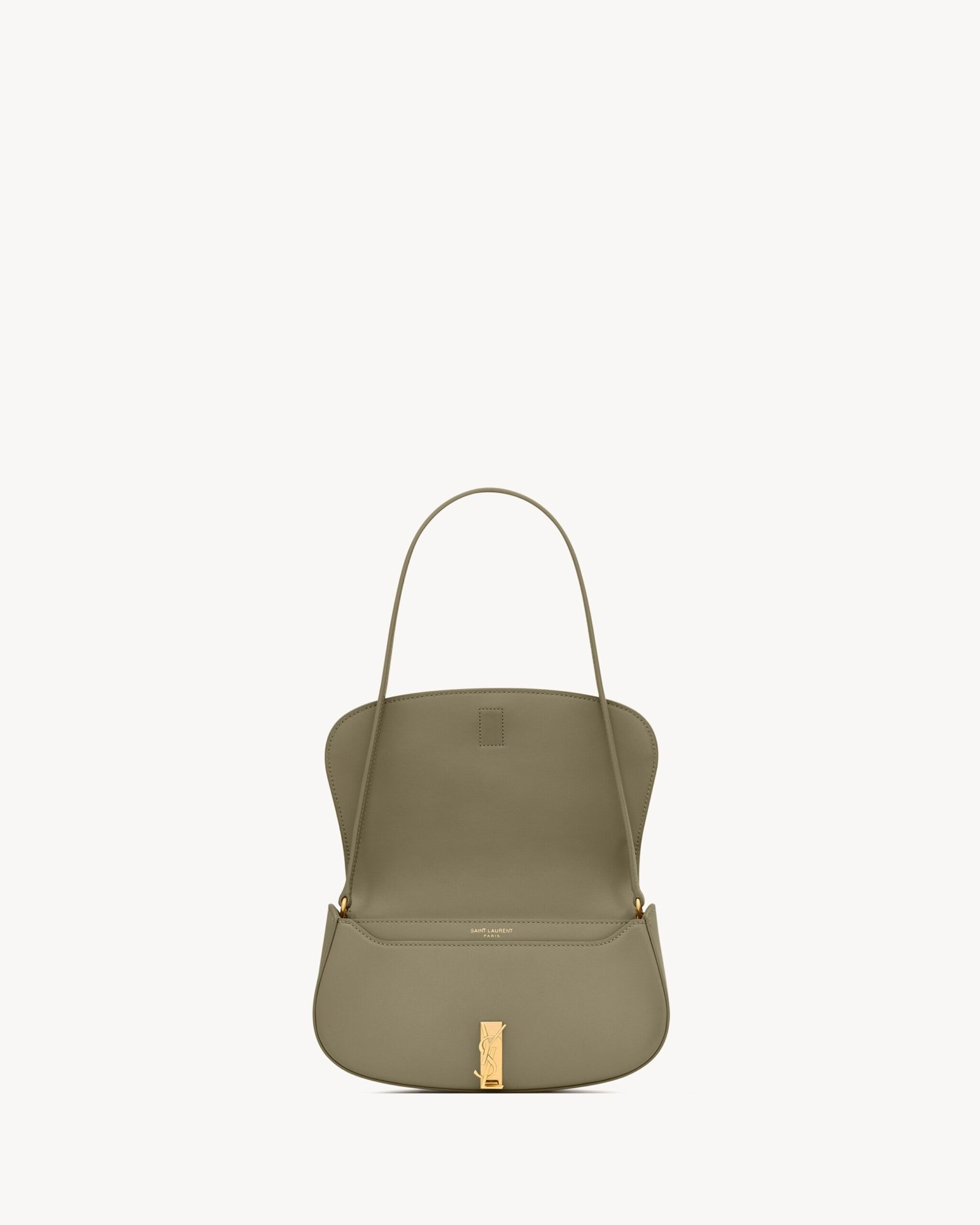 Mini Voltaire Shoulder Bag in Box Calfskin – Strong Moss - Image 4