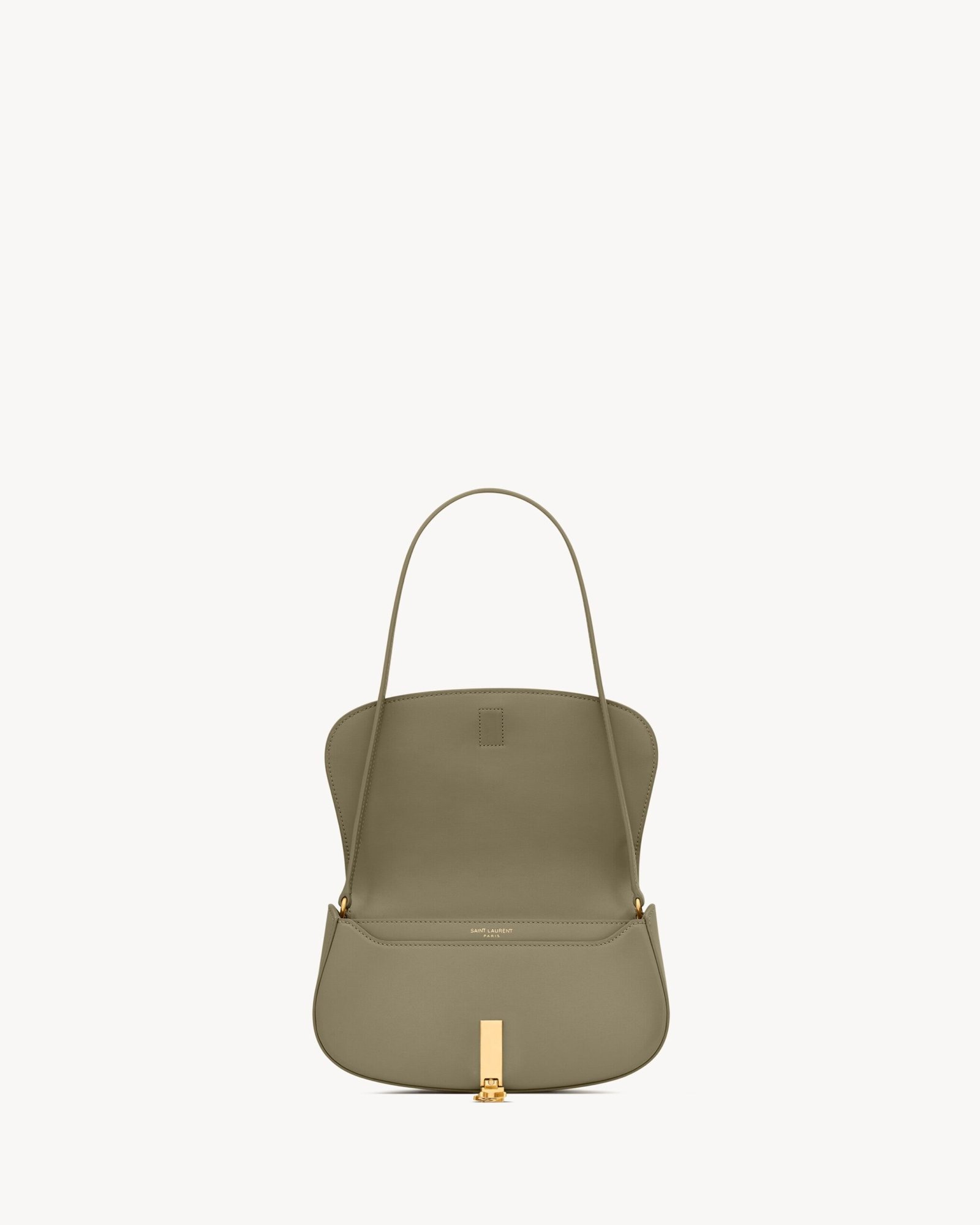 Mini Voltaire Shoulder Bag in Box Calfskin – Strong Moss - Image 5