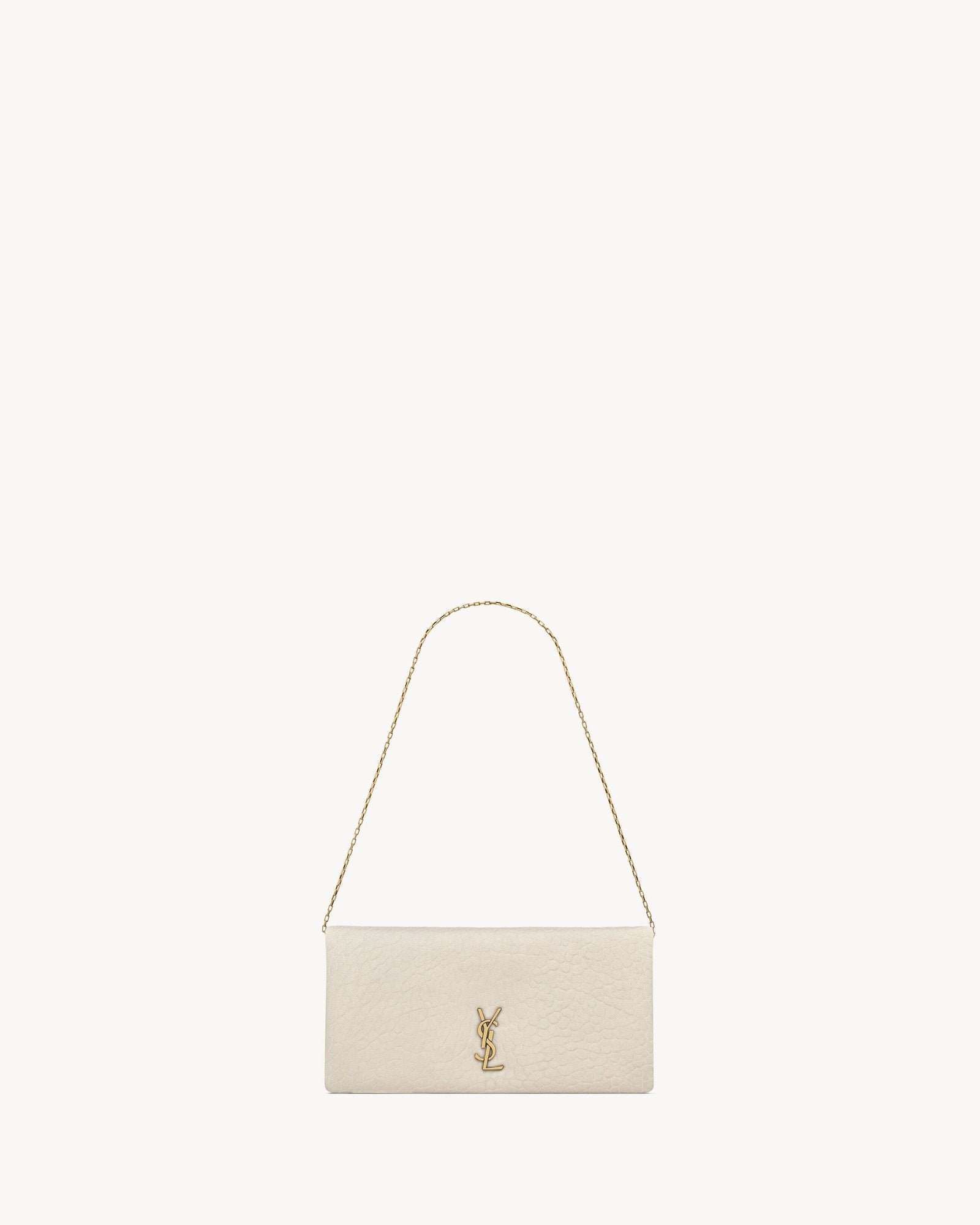 Calypso Grained Lambskin Mini Bag – White - Image 4